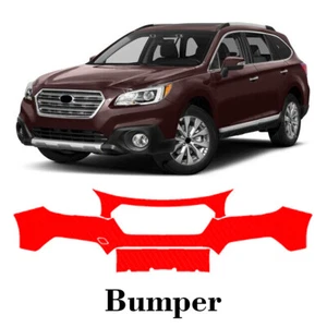 Front bumper PreCut PPF Paint Protection Film For Subaru Outback 2015-2017 - Picture 1 of 7