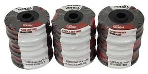 (3 PACKS=9 SPOOLS) Hyper Tough Red .065"x 16' Twisted Replacement Trimmer String - Picture 1 of 2