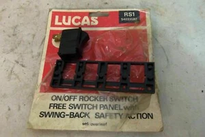 NOS LUCAS RS1 1615A ON/OFF ROCKER SWITCH JAGUAR MG TRIUMPH SUNBEAM # 39281 - Picture 1 of 6