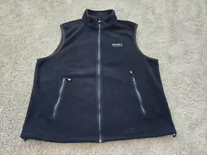 Vintage Wear Guard Vest Mens 3XL Full Zip Side Pocket Baun's Express - Picture 1 of 7