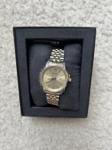 Bulova Women’s Classic Quartz Two-Tone Stainless-Steel Bracelet Watch 98M133 - Picture 1 of 3