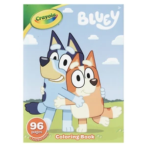 Crayola - Bluey 96 Pages Coloring Book + 1 Sticker Sheet - Imagen 1 de 8