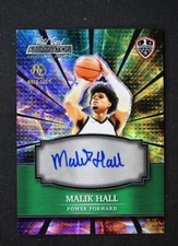 2021-22 Wild Card Alumination Auto Tie-Dye Scope #ABC-A Malik Hall 3/5