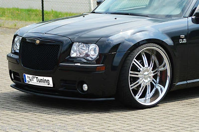 Spoilerschwert Frontspoiler Lippe Cuplippe aus ABS für Chrysler 300C LX mit ABE - Bild 1 von 2