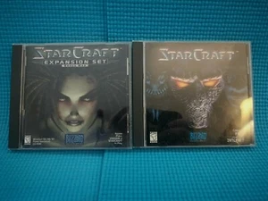 Starcraft (1998) and Starcraft Exoansion pack for PC from Blizzard - Picture 1 of 5
