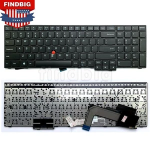 OEM US Keyboard for Lenovo IBM Thinkpad E575 E570 E570C 01AX160 01AX200 01AX120 - Photo 1/4