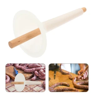 Wurstfülltrichter Fleischfüller Röhrchen Presse aus Holz - Bild 1 von 12