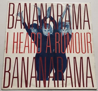 Bananarama I Heard A Rumour Record 12” 45 RPM Vinyl Maxi Single LMD 508 Lib 1987 - Image 1 of 4