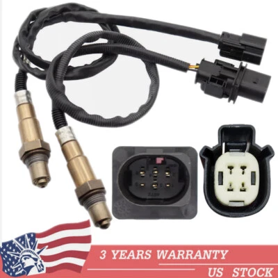 Sensor de oxígeno O2 aguas arriba y aguas abajo 2 piezas para Ford Edge Escape Focus 2013-2015 Foto 1 de 4