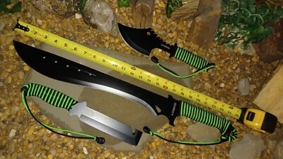Z Hunter/Machete/Sword/Bowie/Knife/Saw/Full tang/Survival/Combat/Paracord 550 - Image 1 of 4