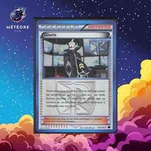 Carte Pokémon Dresseur Ghetis 101/116 Noir & Blanc Glaciation Plasma Français - Bild 1 von 2