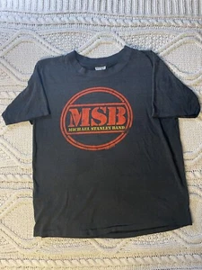 VTG 1982 Tour Michael Stanley Band Single Stitch Concert Shirt Large Well Loved - Picture 1 of 8