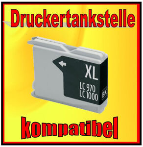 Compatible Cartouche Brother DCP-130 330c 350 MFC-240 3360 LC-1000 LC-970 Noir