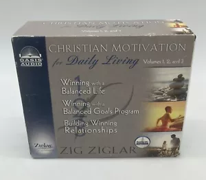 Christian motivation for daily living zig ziglar volumes 1, 2 and 3 rare 18 CD - Picture 1 of 5