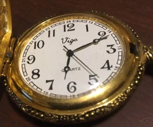 Vigo Quartz Pocket Watch works #260 - Picture 1 of 3
