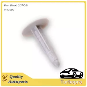 20pcs For Ford Transit Rivets Fairing Headlining Mounting Fastener Clip 1417997 - Foto 1 di 5