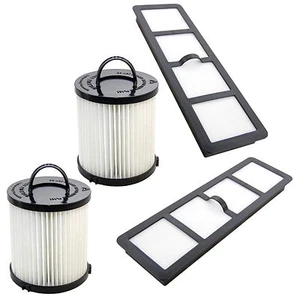 2x HQRP Dust Cup HEPA & Exhaust Filters for Eureka AirSpeed Pet ReWind Vacuums - Picture 1 of 8