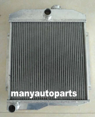 3 ROW Aluminum radiator FOR JEEP 1955 - 1971 1956 1957 1958 CJ5 CJ6 DJ5 DJ6 F4 — 第 1/4 张图片
