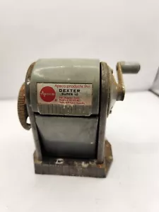 Vintage 1950s Apsco Dexter Super 10 Pencil Sharpener USA Made - Picture 1 of 8