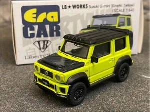 ERA Car 1/64 LB Works Suzuki G Mini Kinetic Yellow SU19JSSP16 - Picture 1 of 2