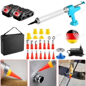 Pistola de silicona prensa de cartuchos pegamento de vidrio pistola de cartuchos para batería Makita 18V - Imagen 1 de 12