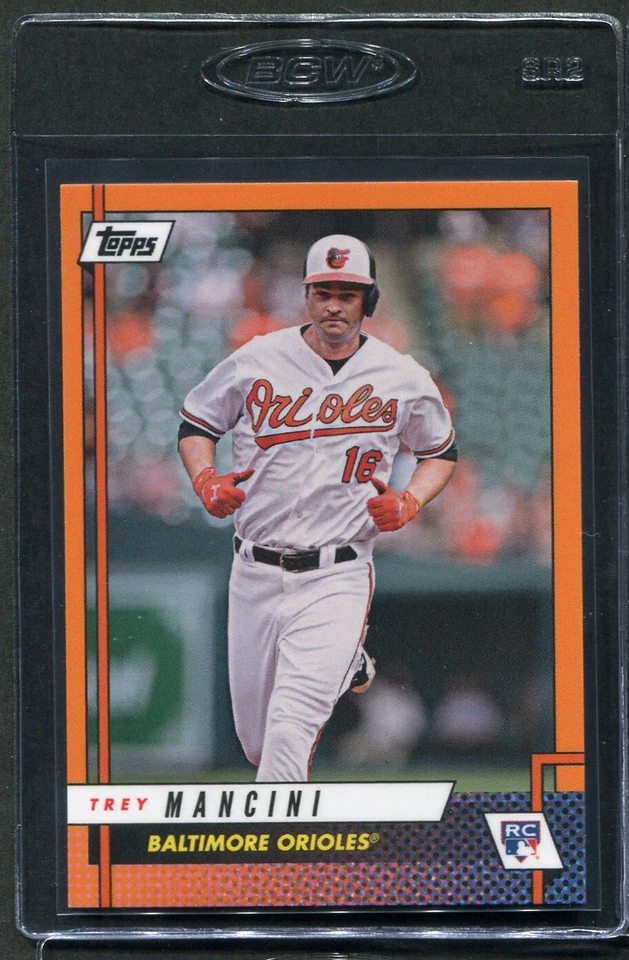 2017 Topps On Demand Rookie Class ORANGE Trey Mancini RC #15O Orioles - Image 1 of 1