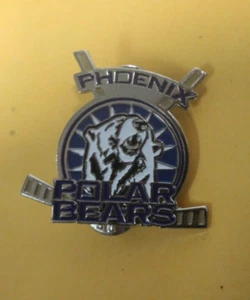 Vintage L.P.P Phoenix Polar Bears Hockey Pin - Picture 1 of 6