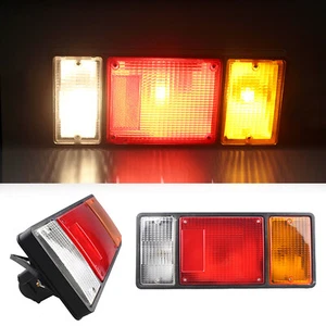 2x Tail Lights Fit For Isuzu NPR NQR NRR FSR FRR Truck Rear Tail Lamp 1987-2019 - Foto 1 di 7