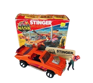 Kenner Mask vtg action figure toy M.A.S.K. Stinger Bruno Sheppard GTO box BMC1 - Picture 1 of 11