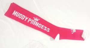 Muddy Princess Girls Pink Soccer Socks Long New - Picture 1 of 5
