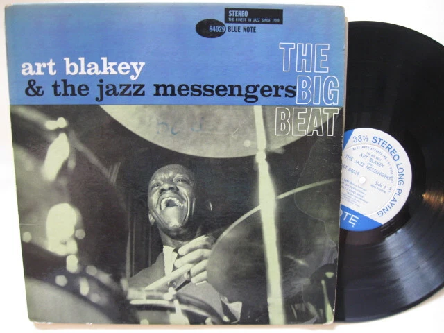 Art Blakey - The Big Beat - w/ Morgan, Shorter - Blue Note 63rd St. DG Ear VG+ - Imagem 1 de 1