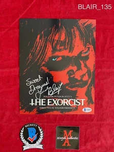 LINDA BLAIR AUTOGRAPHED SIGNED 8x10 PHOTO! THE EXORCIST! REGAN! BECKETT COA! - Picture 1 of 3