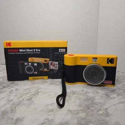 Genuine Kodak Mini Shot 2 Era instant Camera & Photo Printer MS200 YELLOW - Image 1 of 4