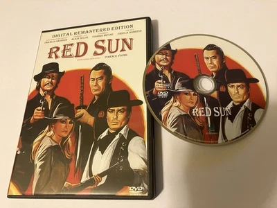 RED SUN DVD 1971 CHARLES BRONSON URSULA ANDRESS TERENCE YOUNG ALAIN DELON MIFUNE - Image 1 of 4