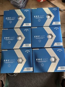 New 6 Dozen Callaway ERC Soft Triple Track Golf Balls - Picture 1 of 3