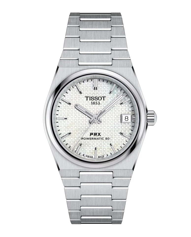 Tissot PRX White Mother of Pearl Unisex Adults Watch - T137.207.11.111.00
