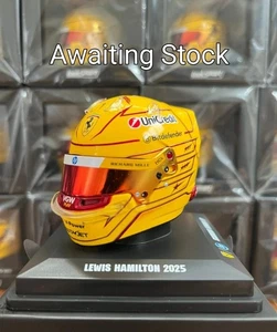 1/5 Lewis Hamilton - Scuderia Ferrari Fiorano Test 2025 - Bell Replica Helmet - Picture 1 of 9