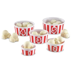 Learning Resources Count 'Em Up Popcorn - 20 Pieces - Picture 1 of 6