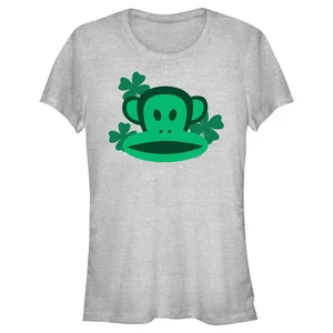 Junior's Paul Frank St. Patrick's Day Julius Face T-Shirt - Picture 1 of 3