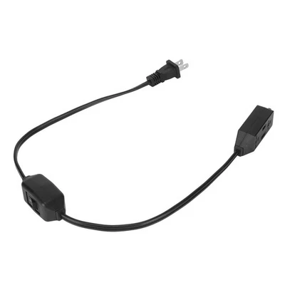 Nema 1 15P To Nema 1 15R Power Cord 2 Pin 3 Sockets 2.1ft Power Conversion C New - Image 1 of 4