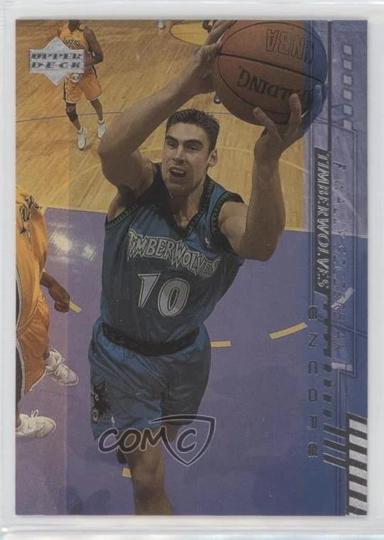 2000-01 Upper Deck Encore Wally Szczerbiak #73 - Image 1 of 2
