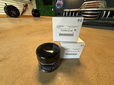 (2) Filtro de aceite original Subaru 15208AA130 igual que concesionario Foto 1 de 4