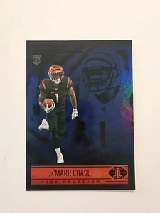 2021 Panini ILLUSIONS JaMarr Chase sapphire Cincinnati Bengals RC #65 - Picture 1 of 7