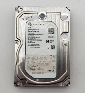 Seagate BarraCuda  6TB, ST6000DM004 Internal Hard Drive SATA  6GB/s 128MB - Picture 1 of 2