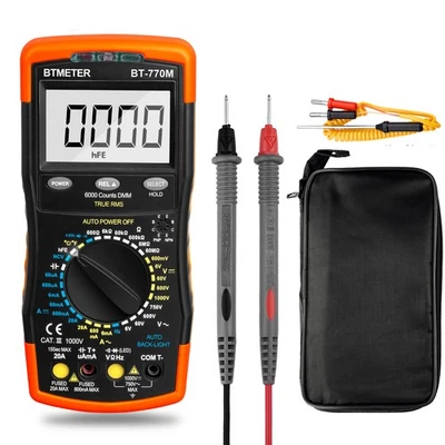 Digitalmultimeter True-RMS AC DC| CAT III 1000V | NCV | Kapazität, Temperatur - Bild 1 von 4