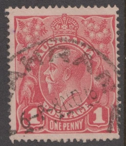 KGV 1 D RED  DIE 11   FINE  USED. - Bild 1 von 1