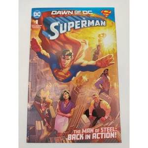 SUPERMAN #1 CVR A JAMAL CAMPBELL DAWN OF DC 2023 DC COMICS CASI NUEVO - Imagen 1 de 6