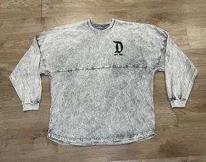 Camiseta deportiva Disney Parks Disneyland Resort Spirit gris lavado ácido talla XL talla grande - Imagen 1 de 6