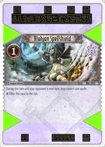 Aluhjan Spellshield - Set 2 - The Eye of Judgment TCG - Picture 1 of 6