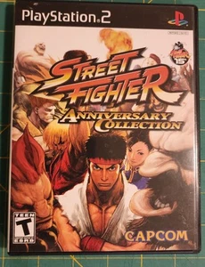 Street Fighter Anniversary Collection • PS2 • 2004 • Complete w/Manual - Foto 1 di 4